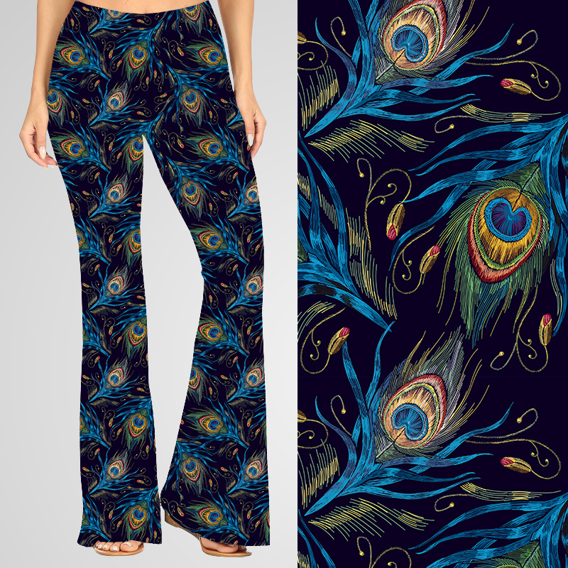 Natopia - Wholesale Pants - Women's - Electric Peacock Deluxe Bell Bottoms2