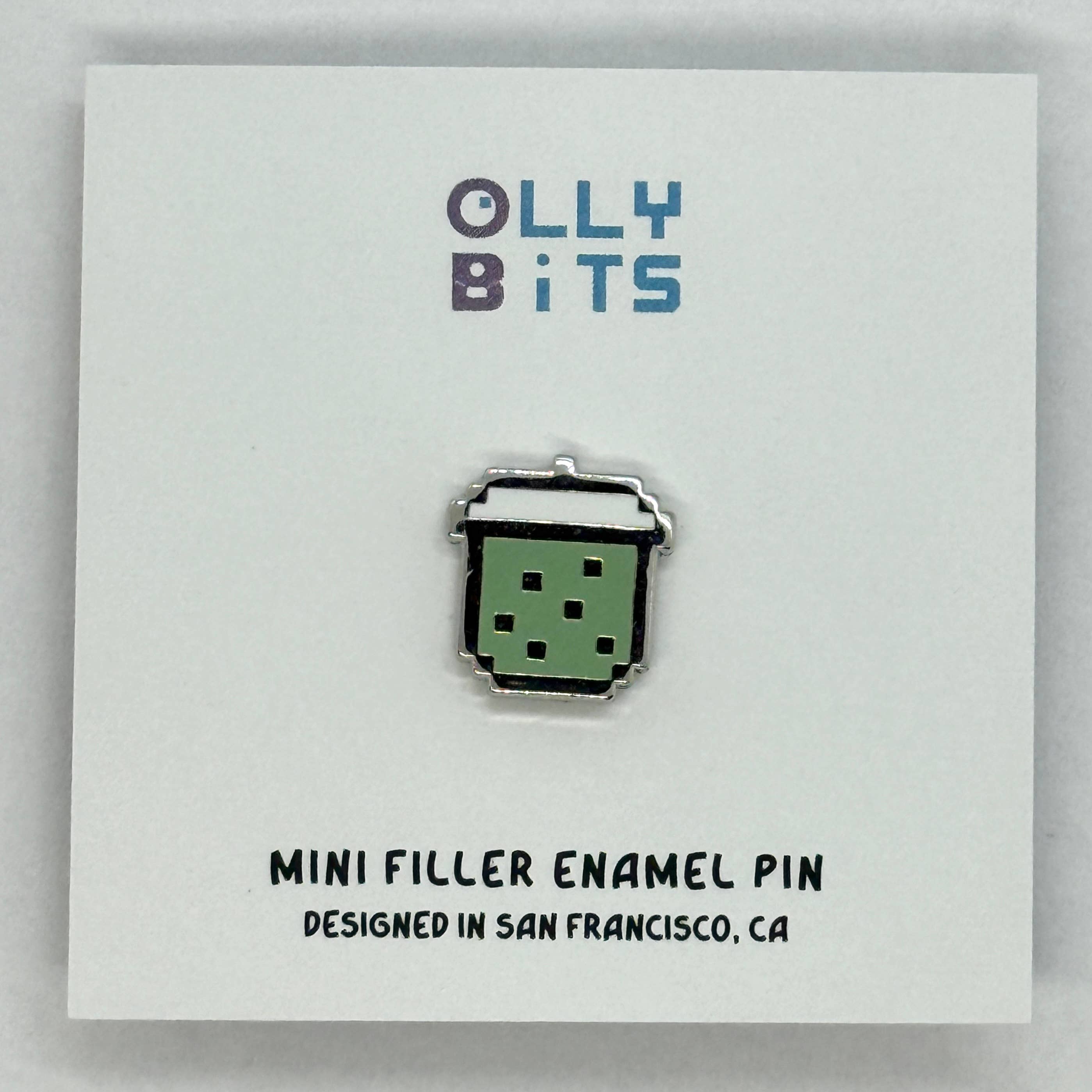 Ollybits Pixel Art - Wholesale Lapel Pin/Button - Boba Milk Tea Mini Filler Pixel Art Enamel Pins13