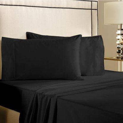 Lavish Touch 100% Cotton 500TC Queen Bed Sheet Set 4 Pcs for wholesale by Pelicano