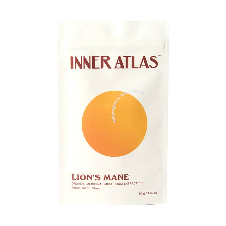 Organic Lion's Mane Medicinal Mushroom Extract for wholesale by Inner Atlas