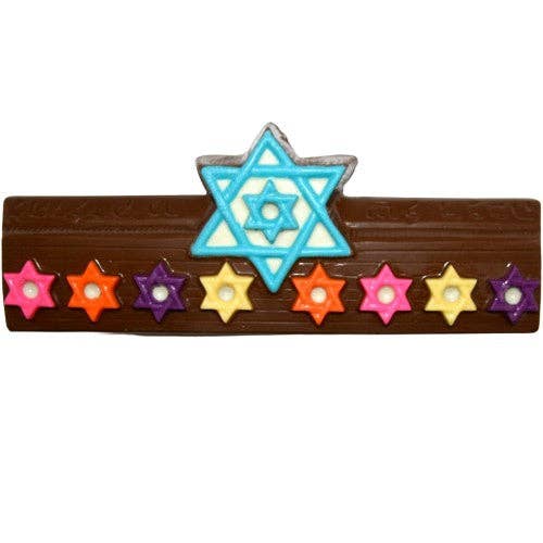 Menorah for wholesale by Enjou Chocolat