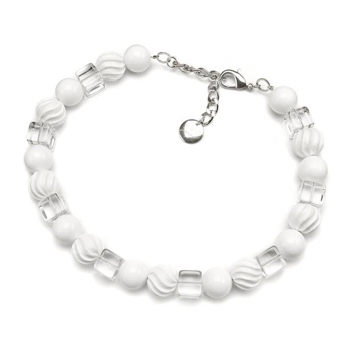 Greta Necklace Salt for wholesale by PONO by Joan Goodman