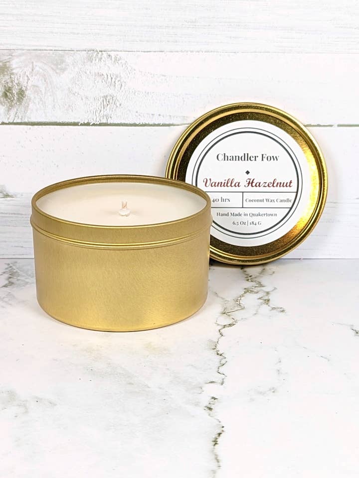 Vanilj Hasselnöt 6,5 Oz Burkljus för wholesale av Chandler Fow