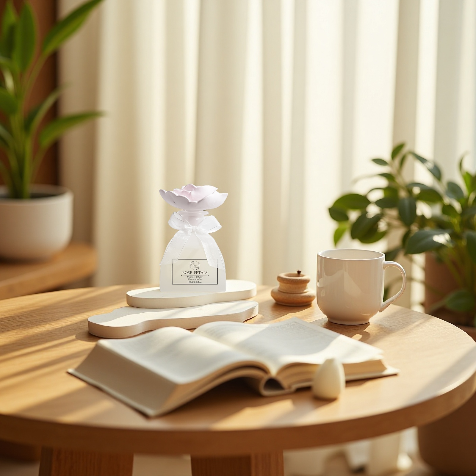 Pretty Valley Home – Großhandel Reed-Diffusor – Neu (2025) - 6,8 Oz Diffusor-Sets Sunshine Gifts - Rosenblätter7