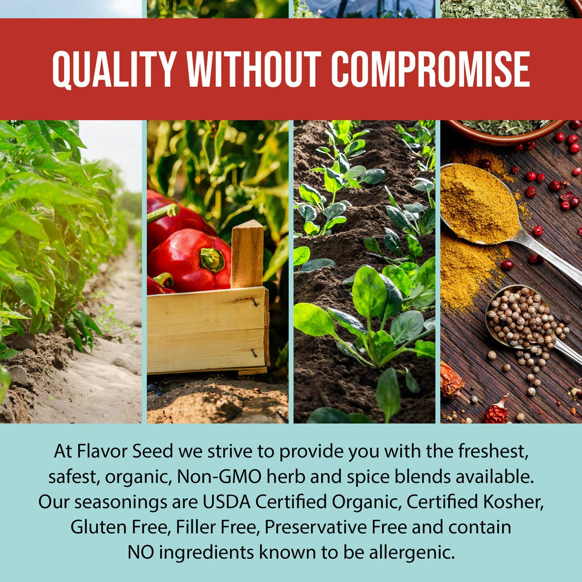 Flavor Seed - Vente Mélanges d'épices séchées - Tidewater Fruits de mer assaisonnement et ébullition basse campagne - 2,3 oz4