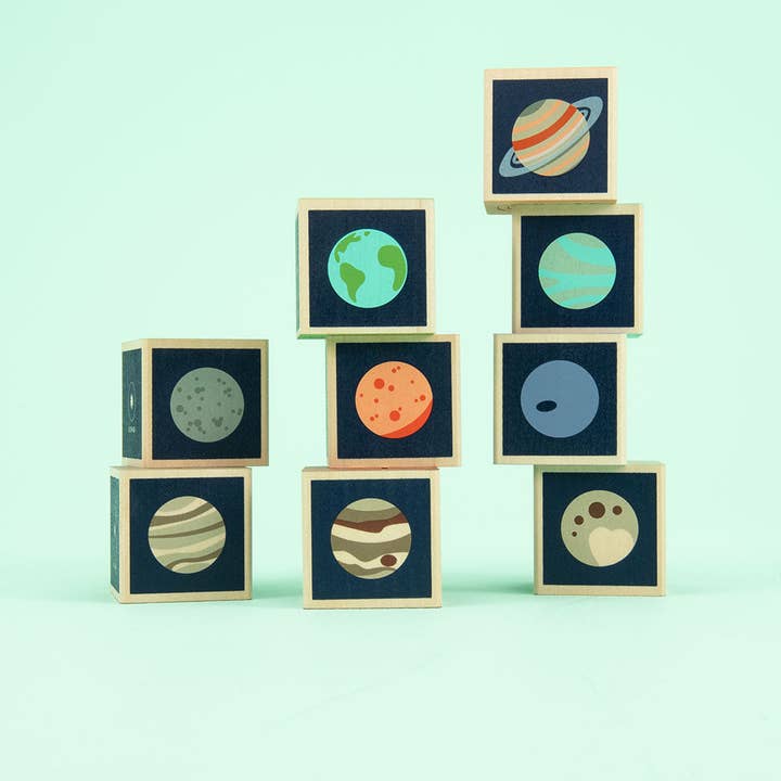 Uncle Goose - Wholesale Blocks - Kids Baby - Uncle Goose Planet Blocks