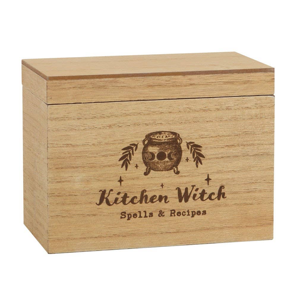 Witch box Wicca box Wooden Triple moon Healing crystals Magic mushrooms Witch bottle deals Lotus Witchy décor