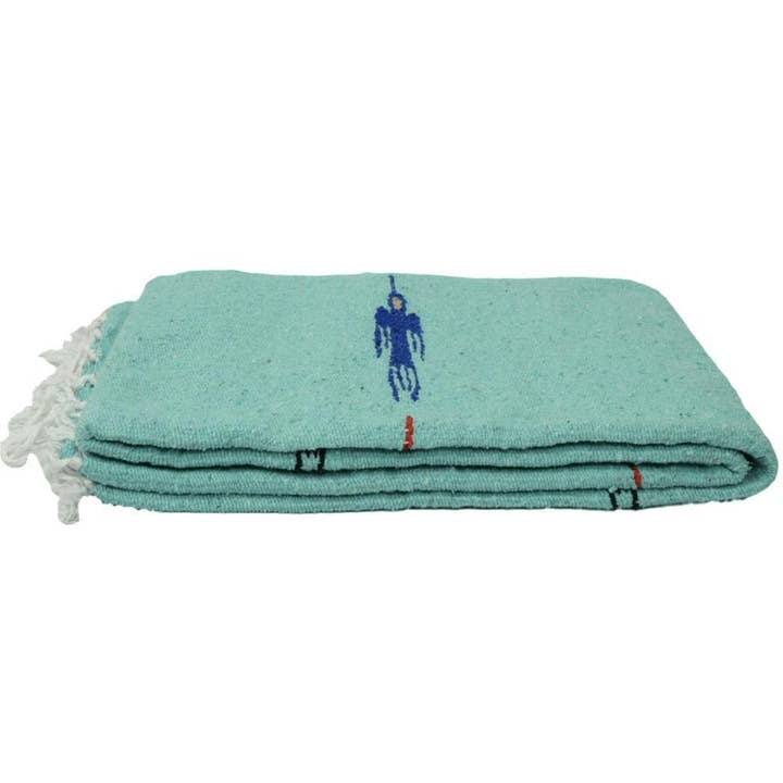 West Path - Wholesale Throw Blanket - Mint Baja Thunderbird Blanket