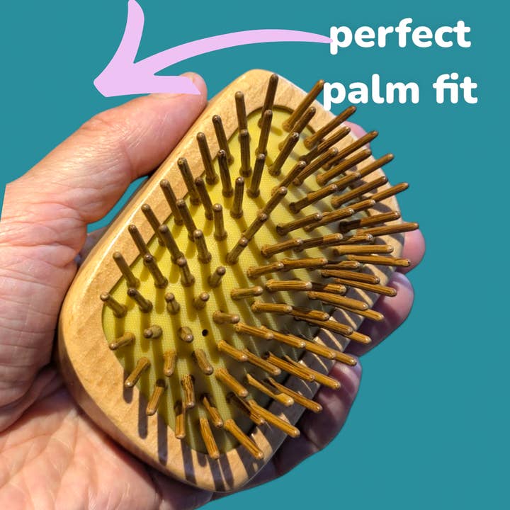 ecojiko - Wholesale Hair Brush/Comb - Wooden Detangling Hair Brush, Bamboo Tangle Teezer