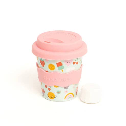 Chino Club UK – wholesale Drinking glass/cup – Kids & Baby – Favourite Things Babychino Cup 4oz (Straws Sold Separately)3