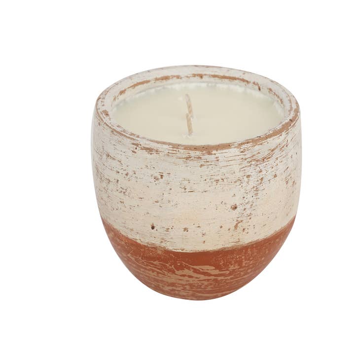 My Amigos Imports - Wholesale Candle Holder - Santa Fe Jarâ„¢ Candle Vessel-Two Tone-Three Color Choices