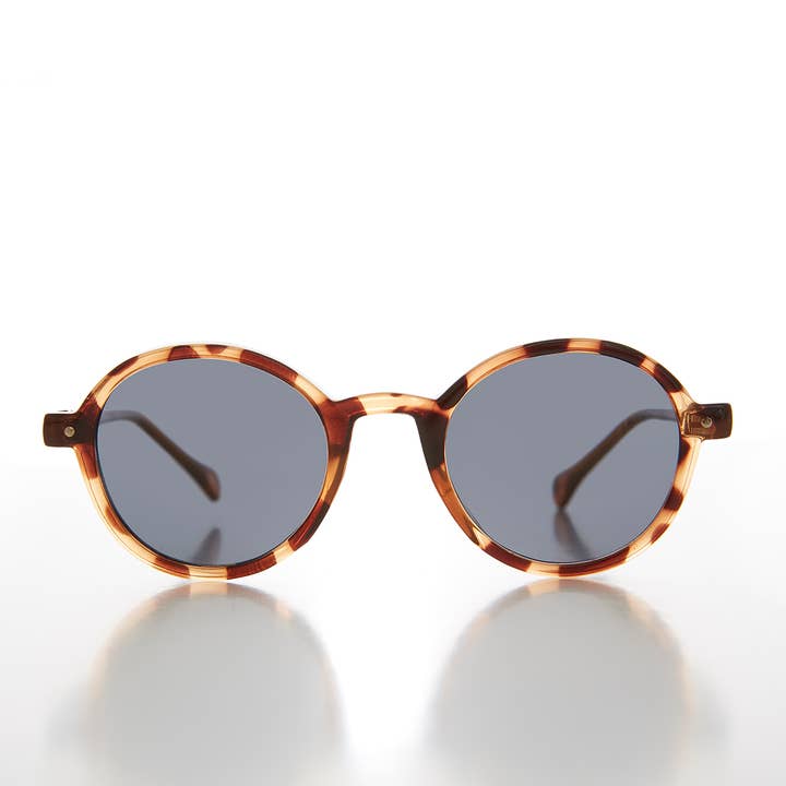 Kleine runde Unisex-Spektakel-Sonnenbrille - Devin für den Großhandel von SUNGLASS MUSEUM