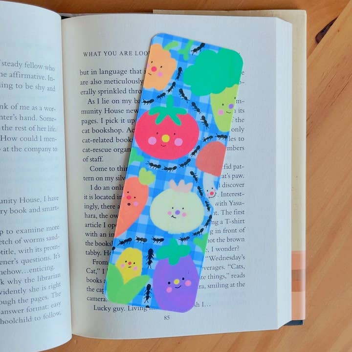 Sofi Arte Studio - Wholesale Bookmark - Eat Your Veggies! Bookmark1