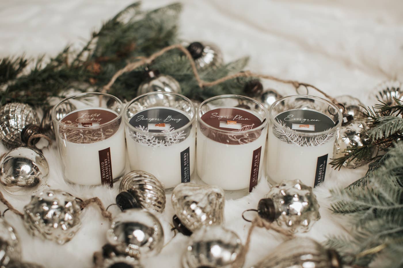 Freedom Studios - Wholesale Jar/Filled Candle - Sugar Plum 7.5 oz Wooden Wick Candle5