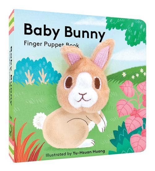 Chronicle Books - Wholesale Baby & Toddler Book (0-2) - Baby Bunny: Finger Puppet Book0