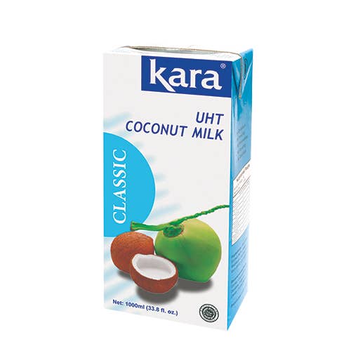 Kara Classic Uht Coconut Milk – 12 Packs/Case, 1,000 ml(33.8 for wholesale by Takari International, Inc.