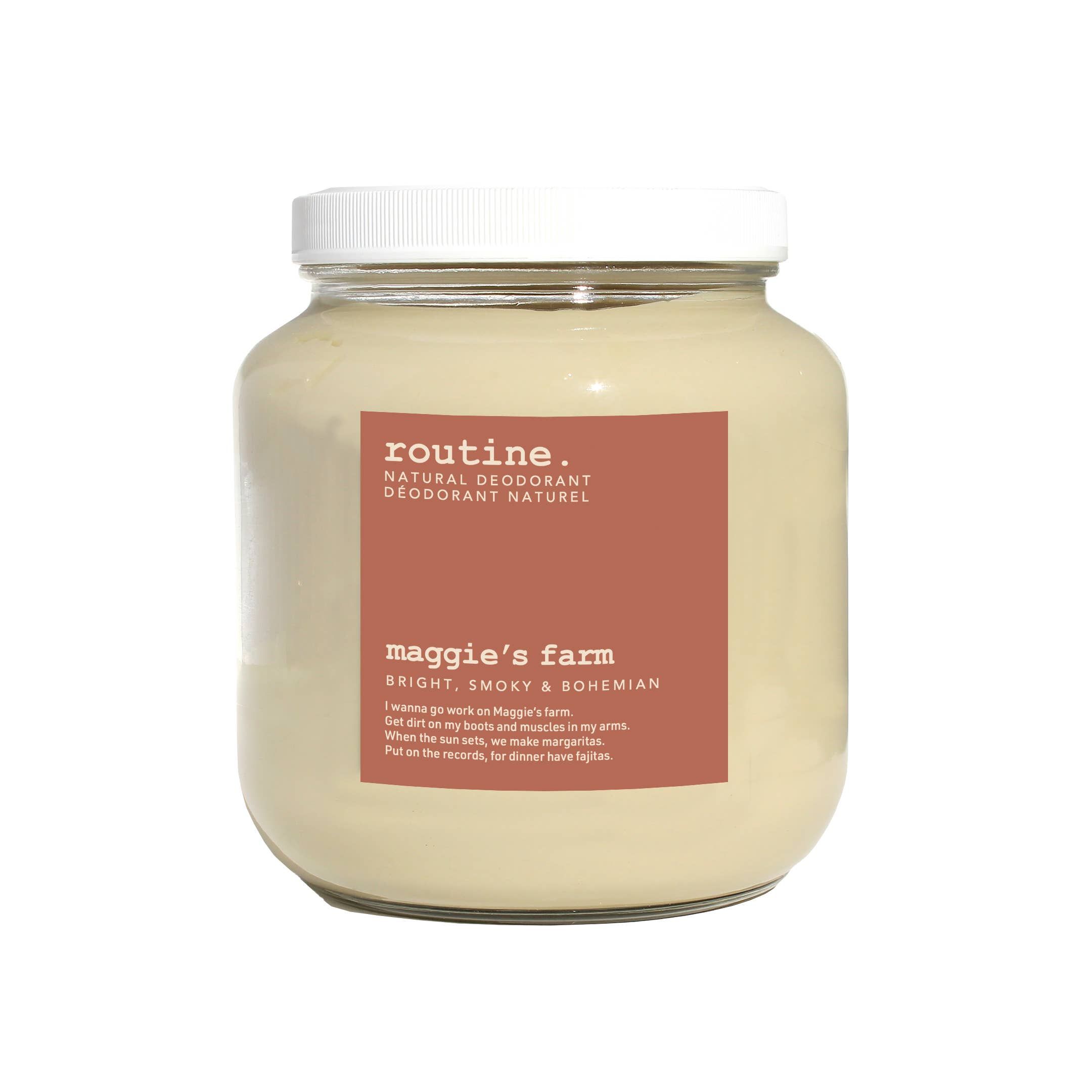 Routine - Wholesale Deodorant - Unisex - Deodorant (cream formula) - for refill/zero waste stores24