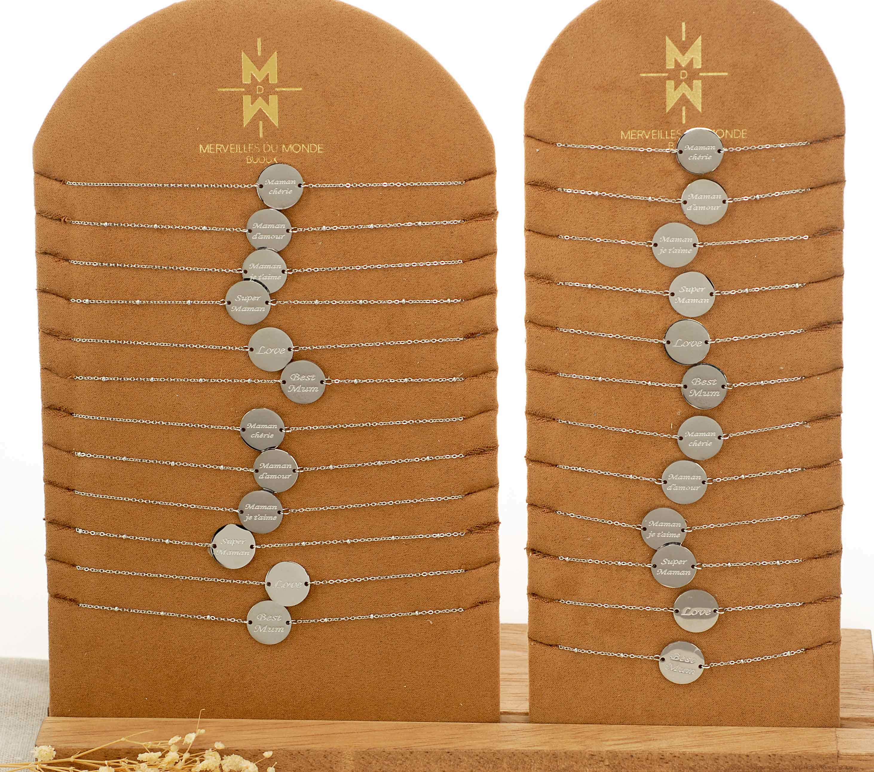 Merveilles du Monde - Wholesale Jewelry Set - Mother's Day necklaces and bracelets1