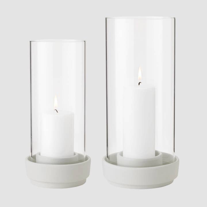 Studio Nordhaven - Wholesale Candle Holder - Hurricane Candle Holder -large, sand by Stelton