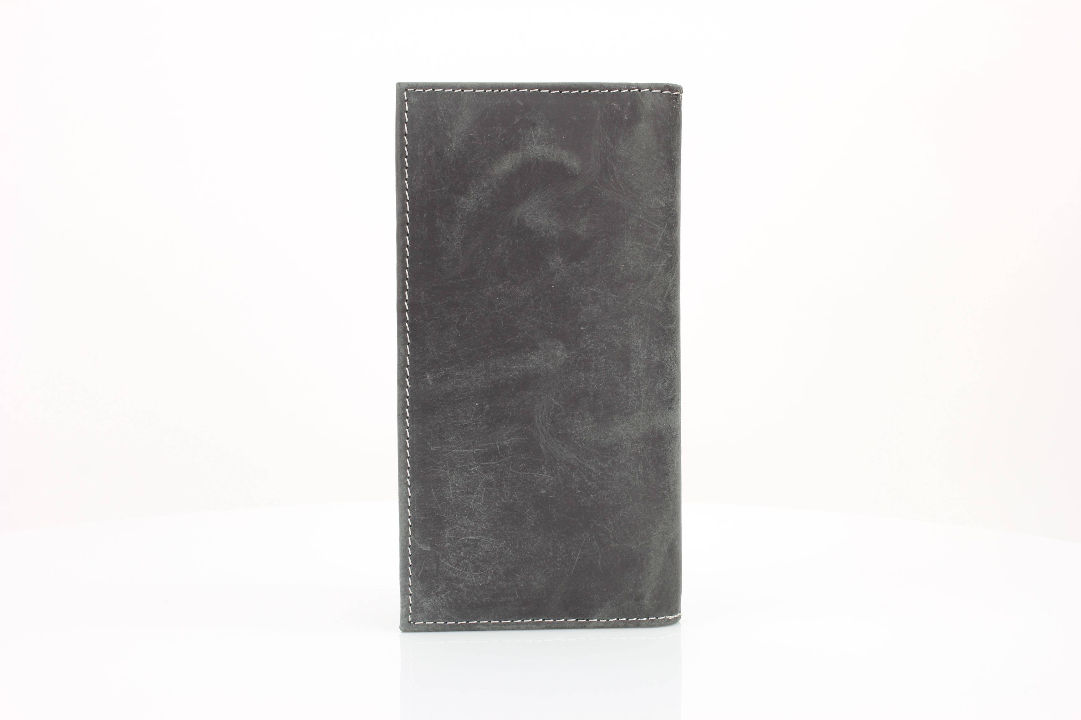 Leather Impressions Inc – Großhandel Brieftasche – Herren – Ölgezogenes, geprägtes Lederakzent-Rodeo-Portemonnaie ABW0274