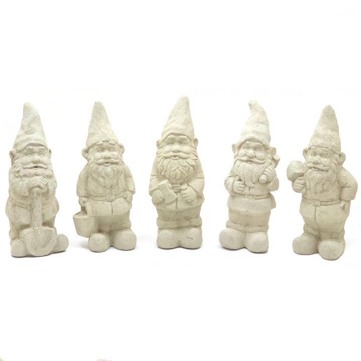 Designer Stone Inc - Wholesale Garden Gnome - Vintage Garden Gnomes Set of 104