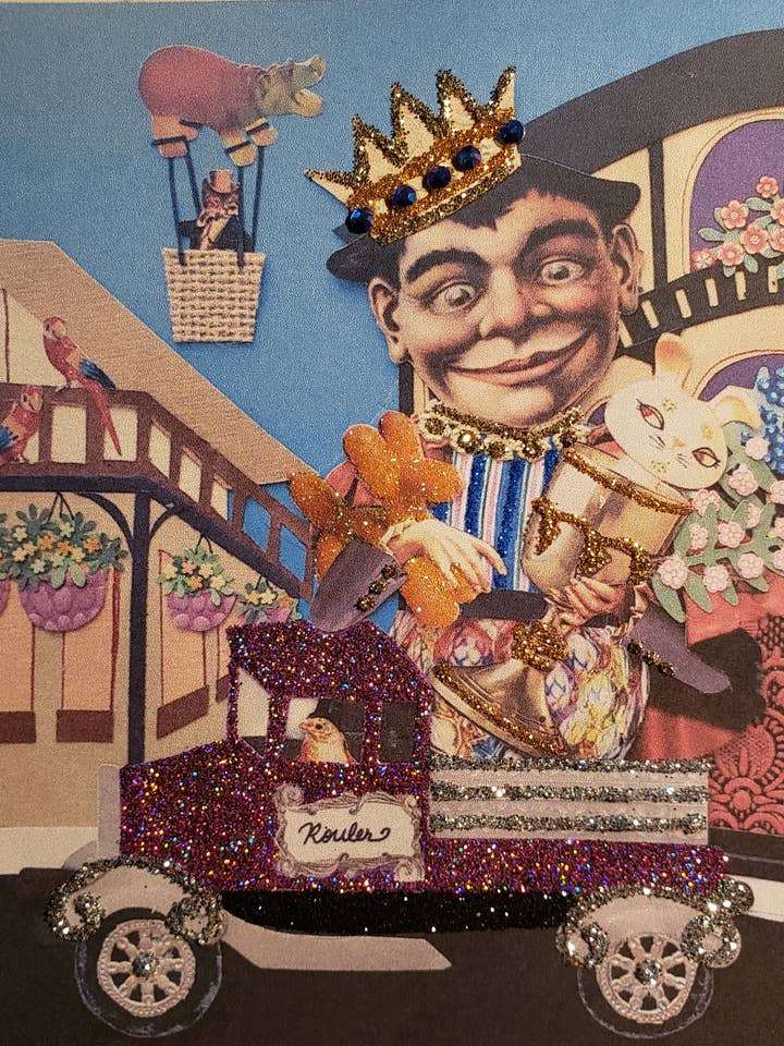 Fastelavn Float-kort, Parade-kort for engroshandel hos Erica DiPaolo Designs