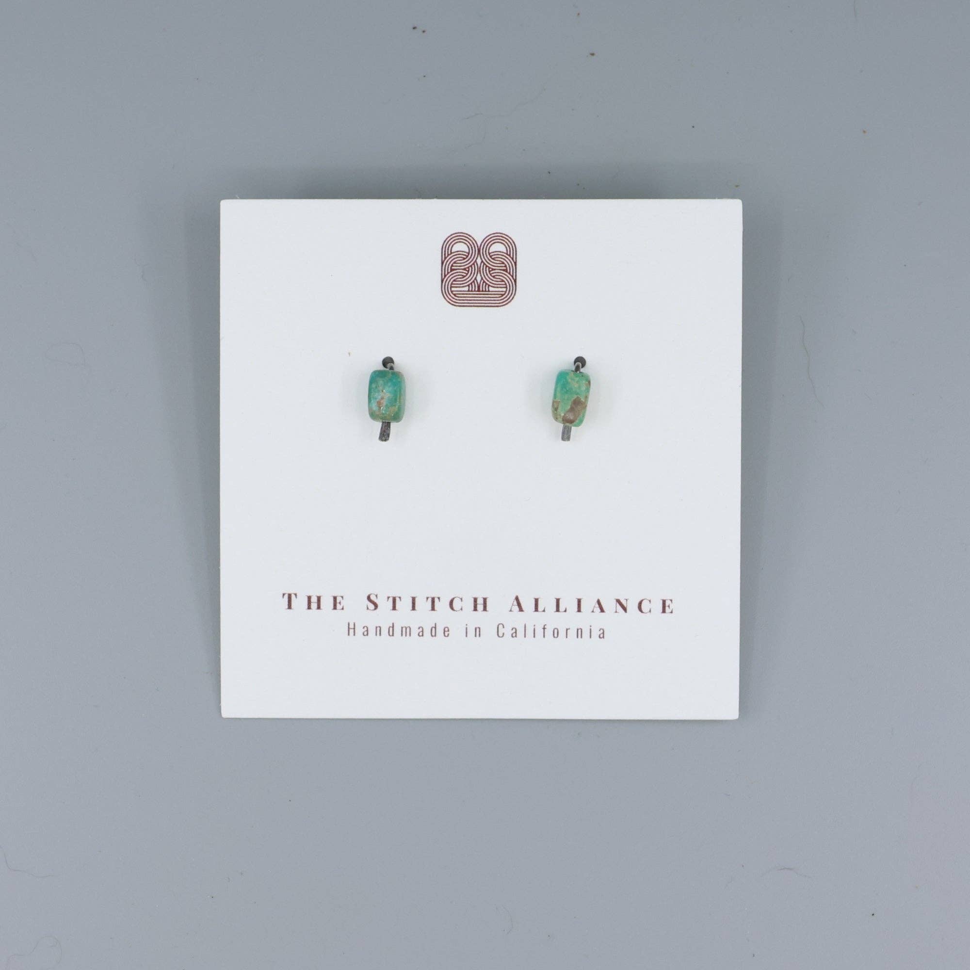 The Stitch Alliance - Wholesale Stud/Post Earrings - Turquoise Stud Earrings | Handmade Earrings | Southwest4