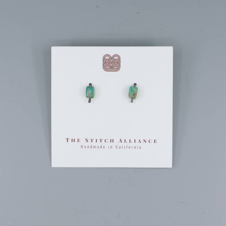 The Stitch Alliance - Wholesale Stud/Post Earrings - Turquoise Stud Earrings | Handmade Earrings | Southwest4