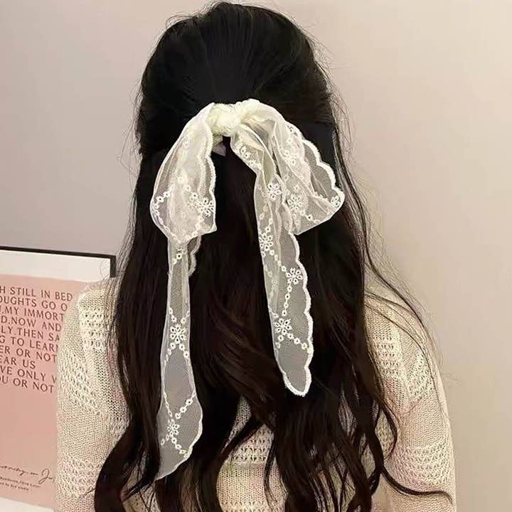 Lace Hair Ribbon for wholesale by 3AM BY H&D ACCESSORIES
