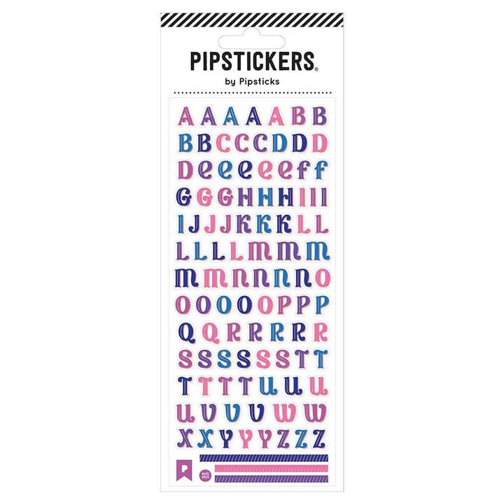 Lyckligt någonsin alfabetet för wholesale av Pipsticks