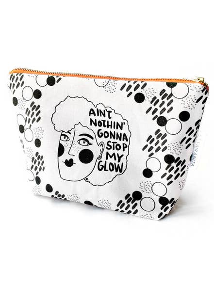 Glow Cosmetic Bag for wholesale by Fair Anita