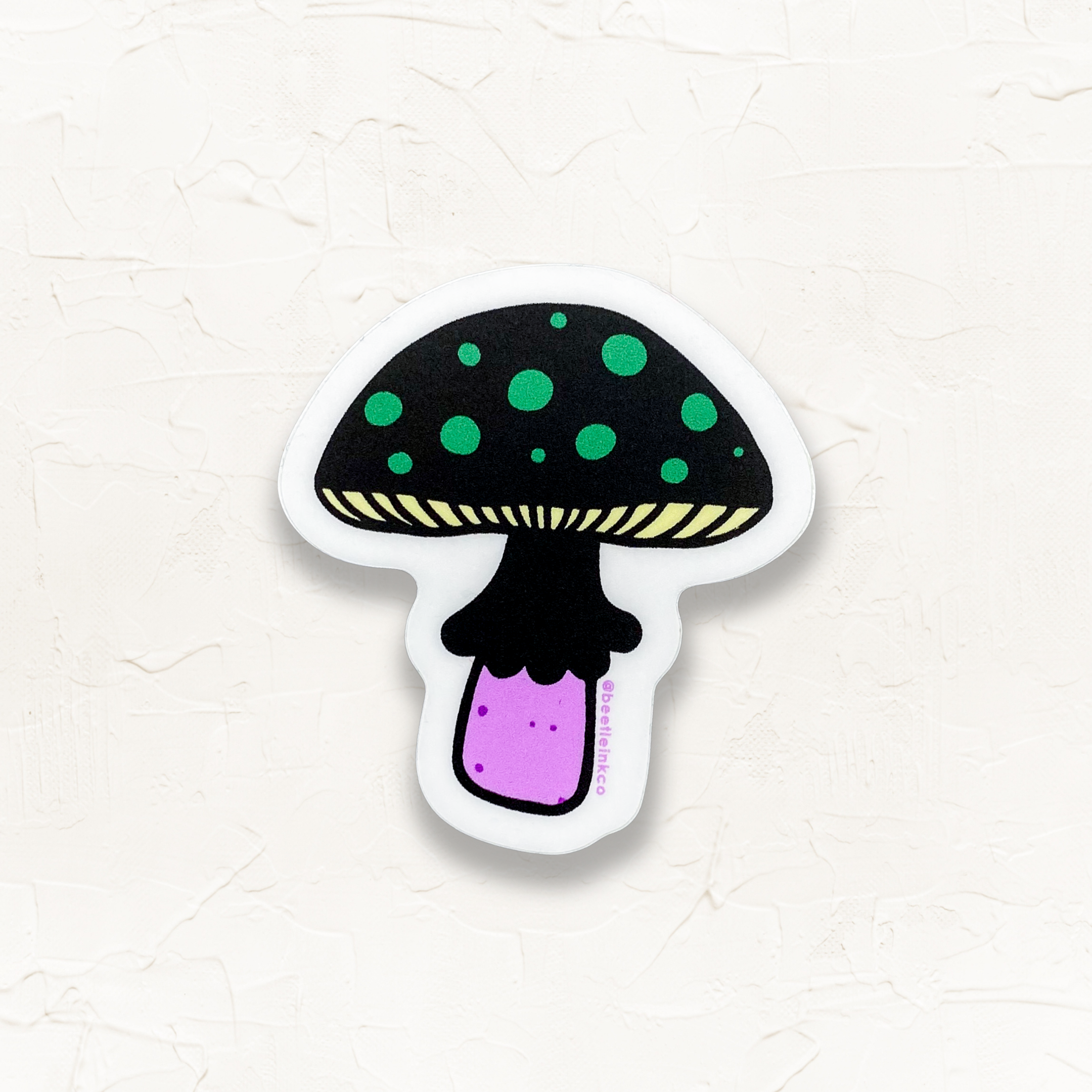 Beetle Ink Co. - Wholesale Sticker - Toxic Toadstool Vinyl Sticker5