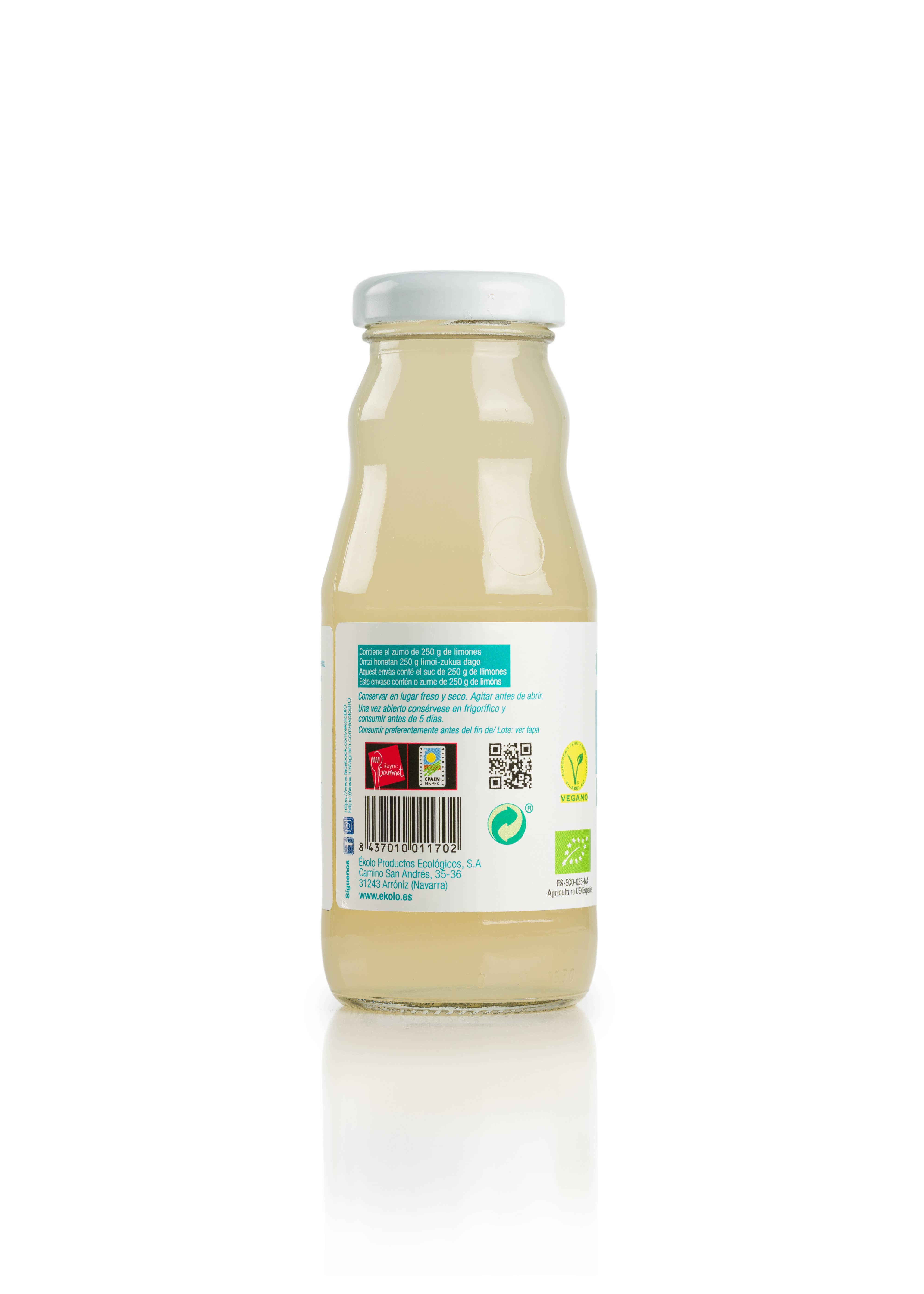 ekolo - Wholesale Fruit Juice - Organic Lemonade, 12 units x 200ml2