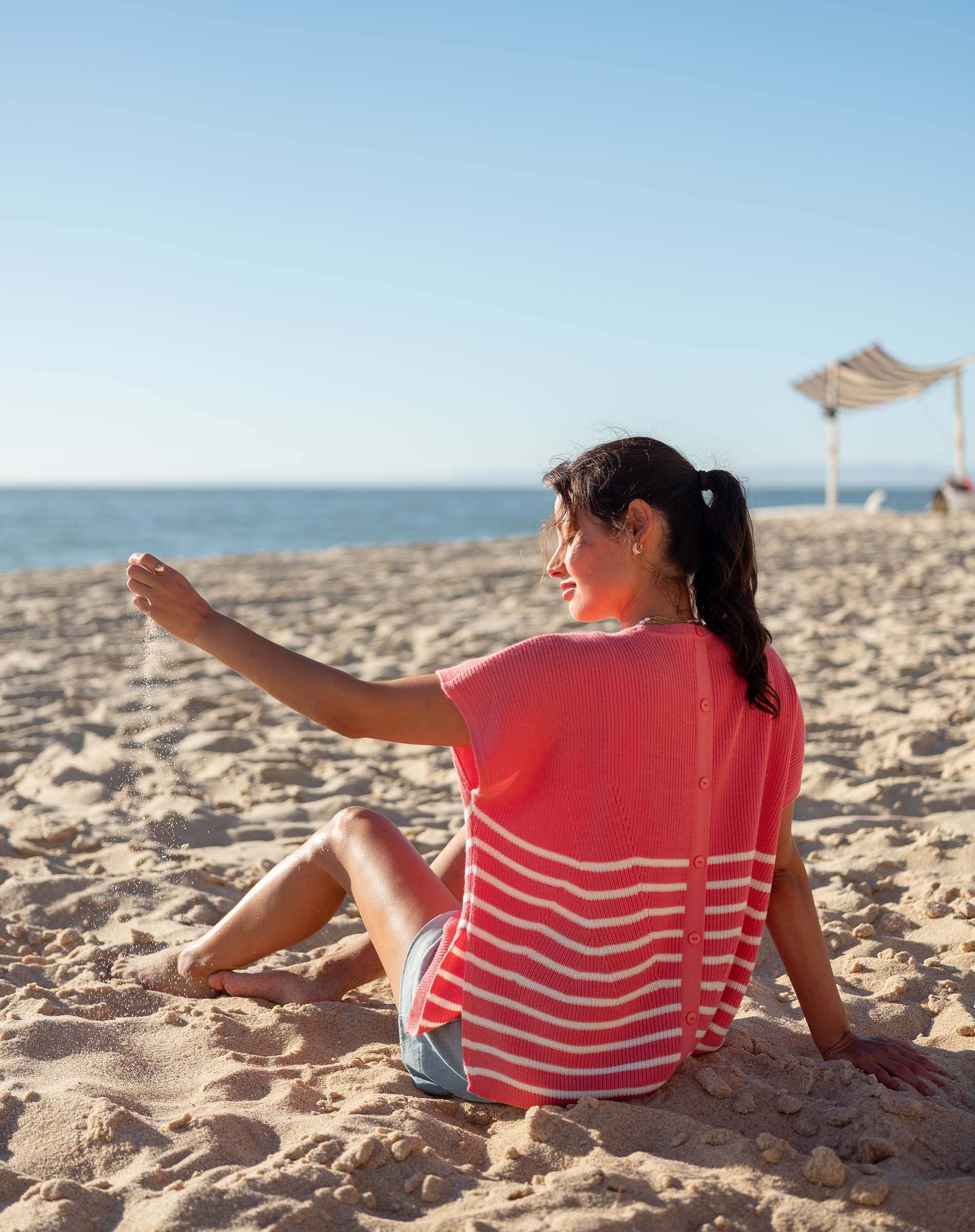 MERSEA - Wholesale Knit Sweater - Women's - Camden Short Sleeve Sweater5