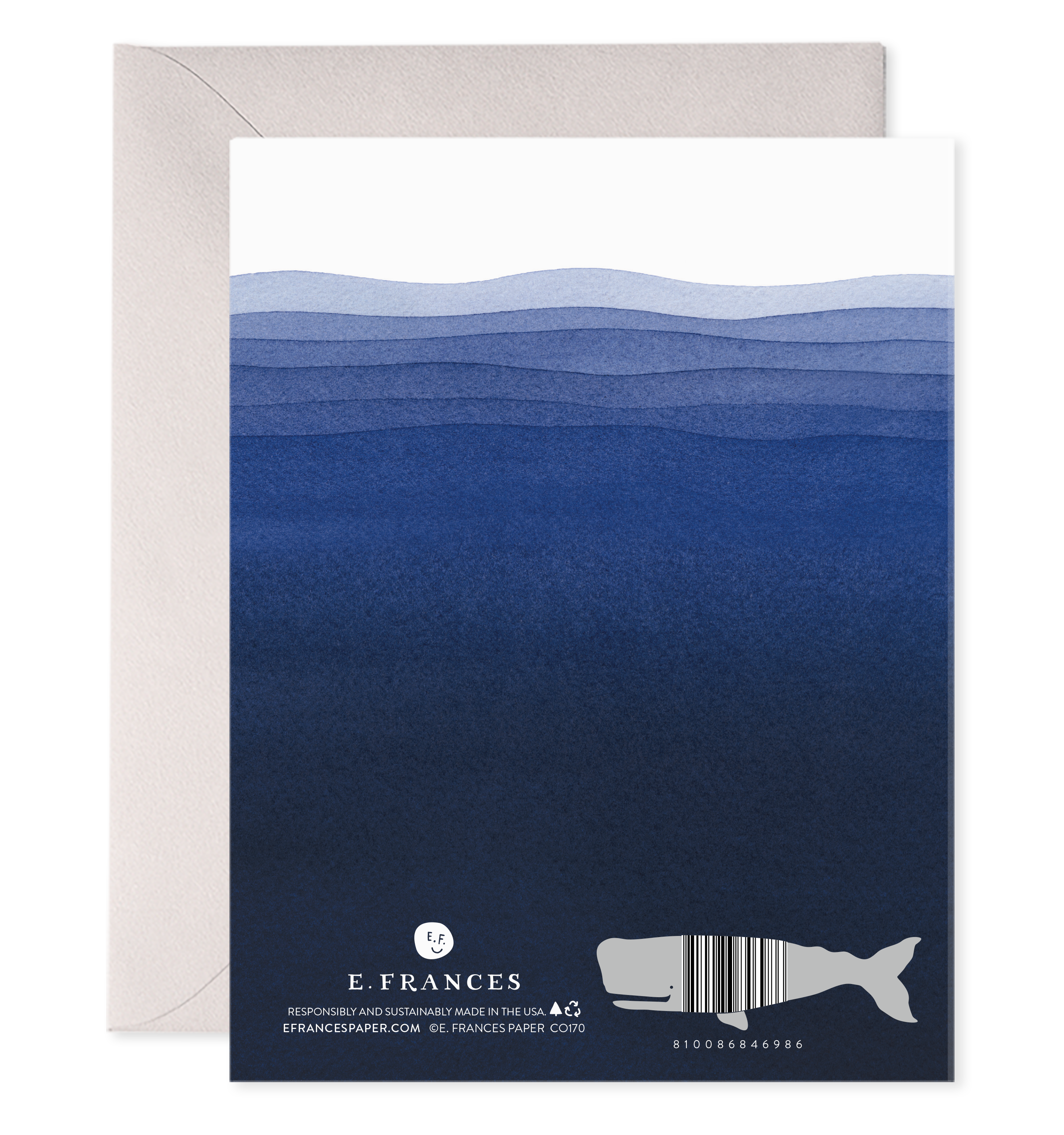 E. Frances Paper - Wholesale Sympathy Card - Grief Runs Deep Greeting Card1