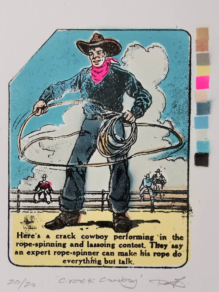Crack Cowboy for wholesale by Bell's Galleries