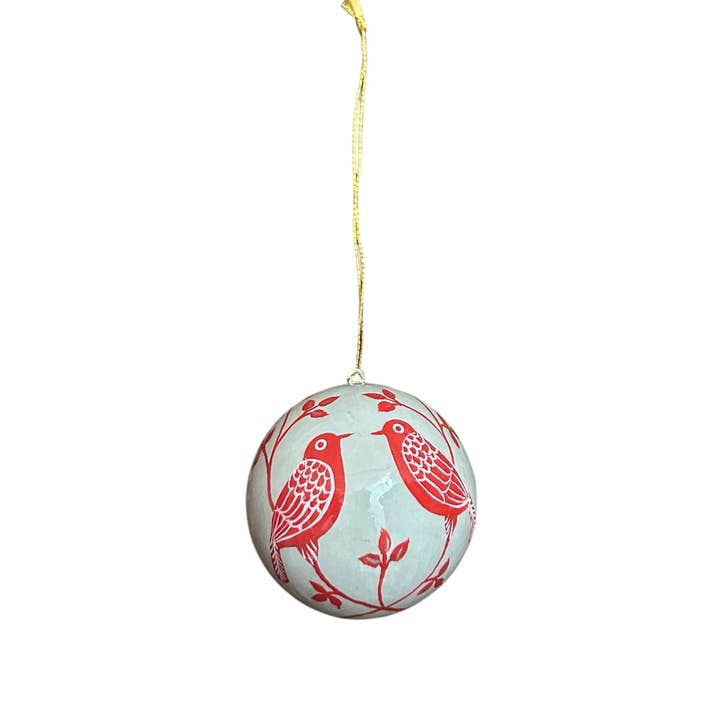Hopes Unlimited - Wholesale Ornament - Birds Ornament Paper Mache0