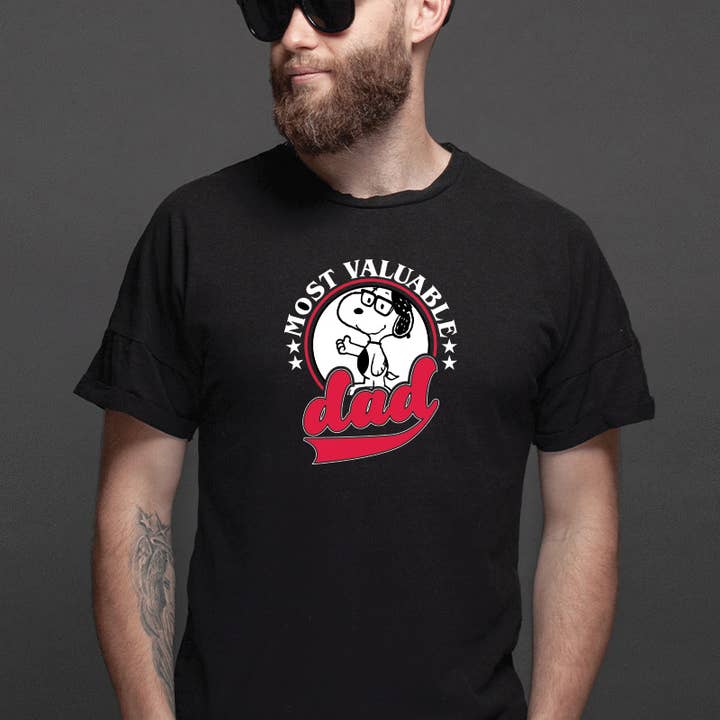 PB-1501 Most Valuable Dad Men's Screen Printed T-Shirt for wholesale by Polar bee