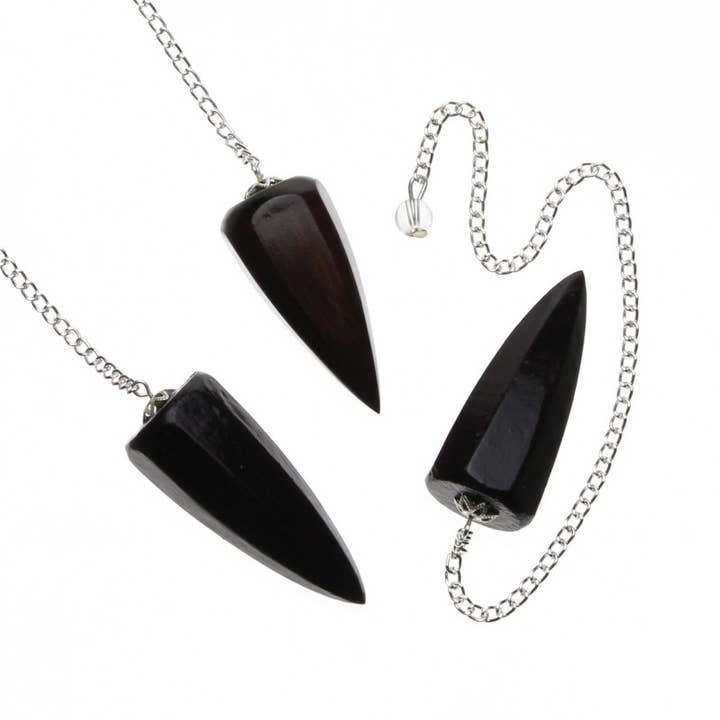 UniArt - Wholesale Spiritual Stone/Crystal - Wooden Pendulum1