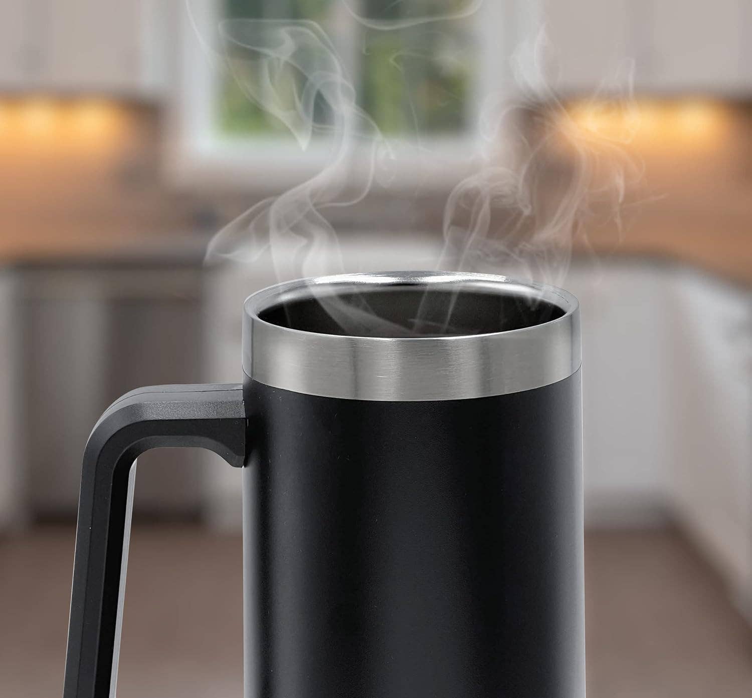 Infinite Basics - Wholesale Coffee Mug - SoHo Funny Beer Mug Gifts for Dad - Stainless Steel Insulated XL 24oz Tumbler Cup with Handle “Dad, Man, Myth, Bad Influence” (Fathers Day/Birthday/Christmas) Gift Boxed5