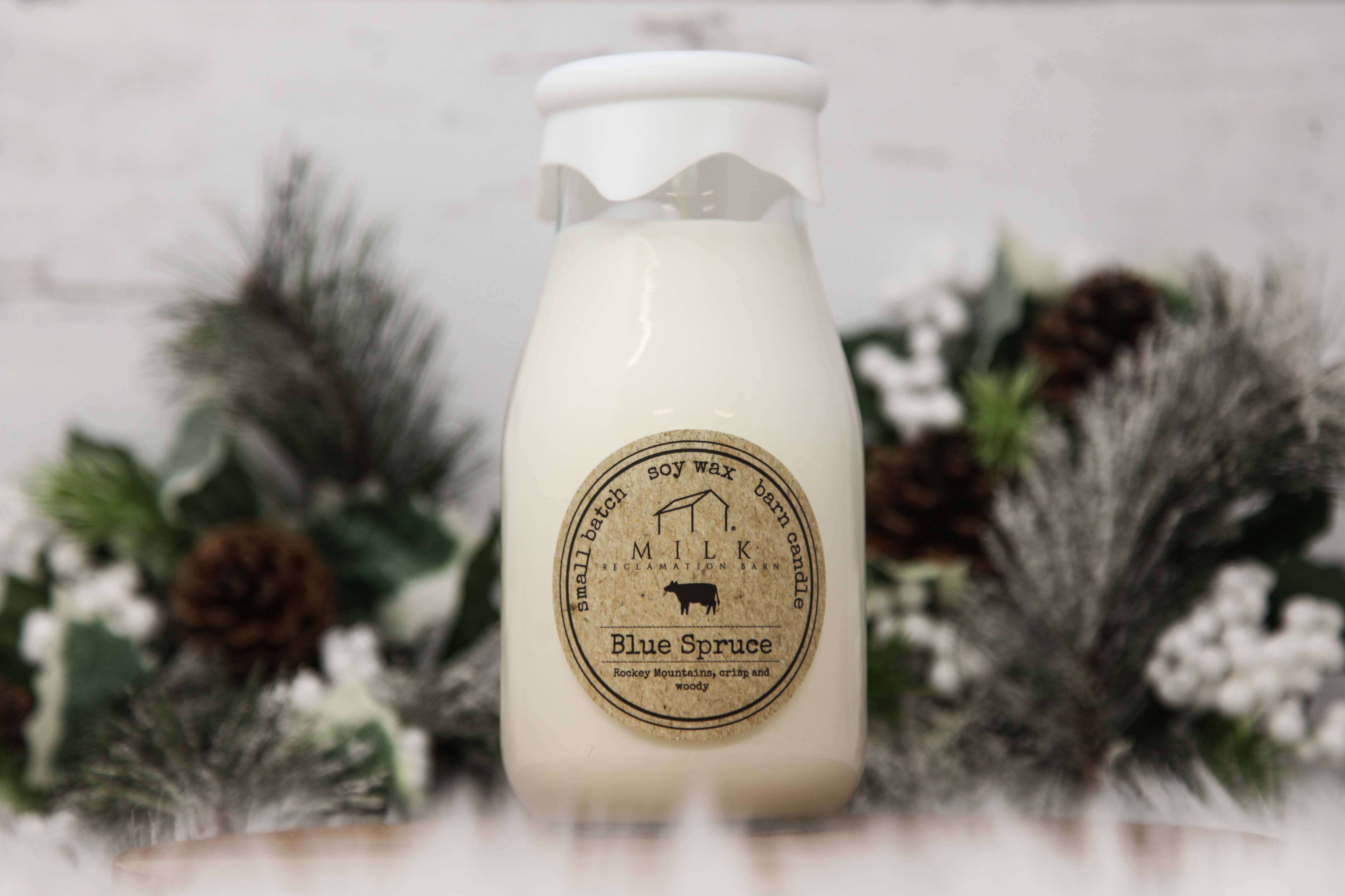 Milk Reclamation Barn - Wholesale Jar/Filled Candle - Milk Bottle Candle 13 oz39