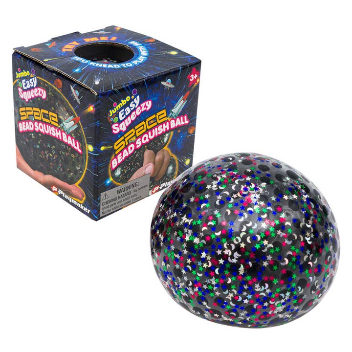 Playmaker Jumbo Easy Squeezy Space Bead Quetschball für den Großhandel von Deluxe Import Trading