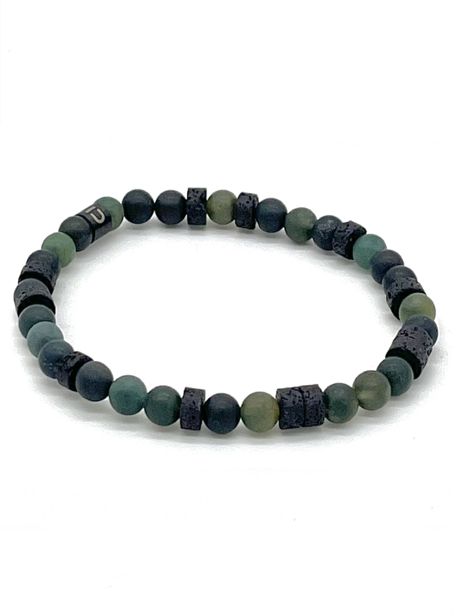 GLUNT - Vendita all'ingrosso Bracciale con perline - HEISHI ROCKS - AGATA E LAVA