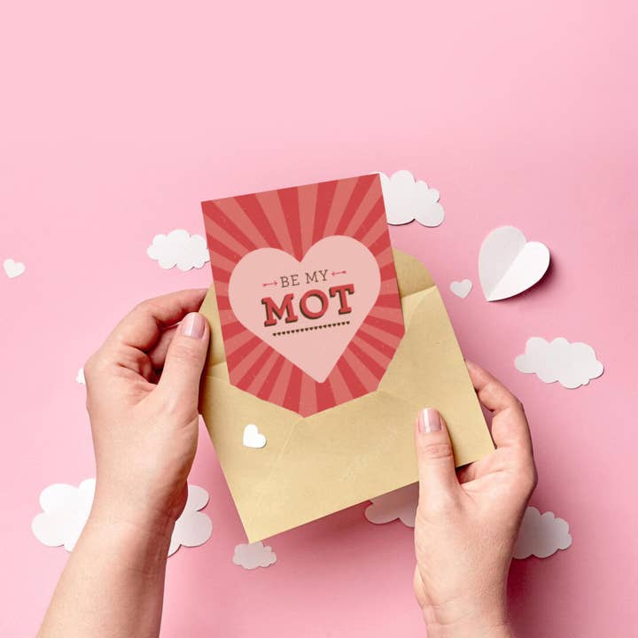 Be My Mot - Irish Valentine's Card for wholesale by Hapenny Design