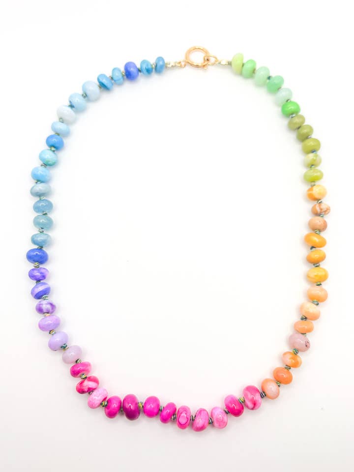 THE VEGAS: Gemstone Necklace for wholesale by Gems By SJ