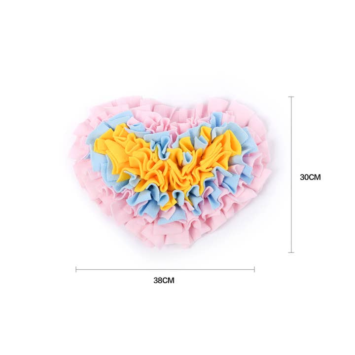 Cheerhunting - Wholesale Pet Food Mat - Dog - Snuffy - Heart-Shaped Snuffle Mat