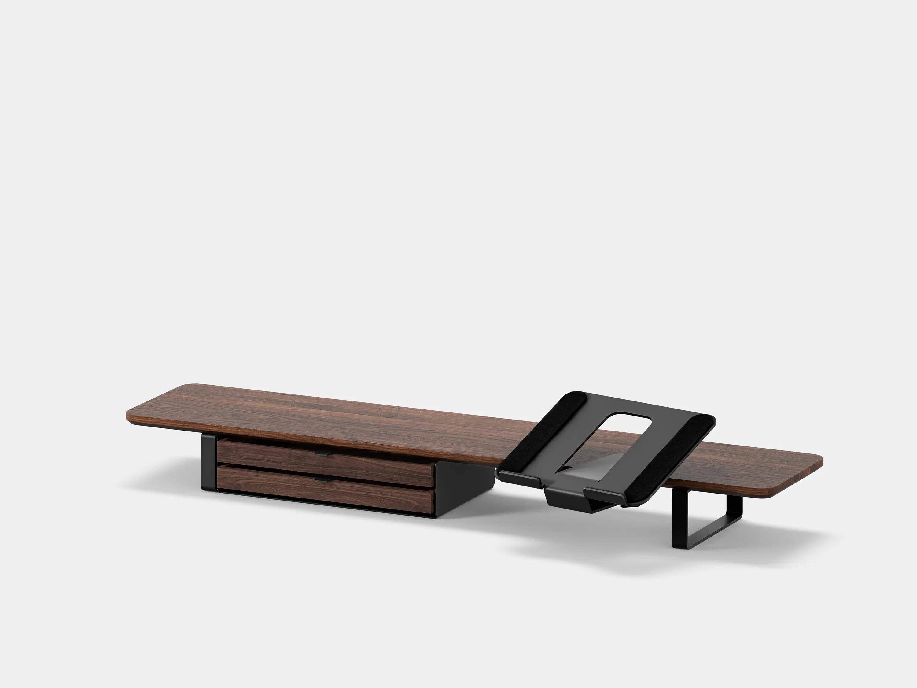 Oakywood – Großhandel Schreibtisch-Organizer – Schreibtischregal-Bundle mit Schublade & Laptop-Ständer-Schreibtisch-Setup7