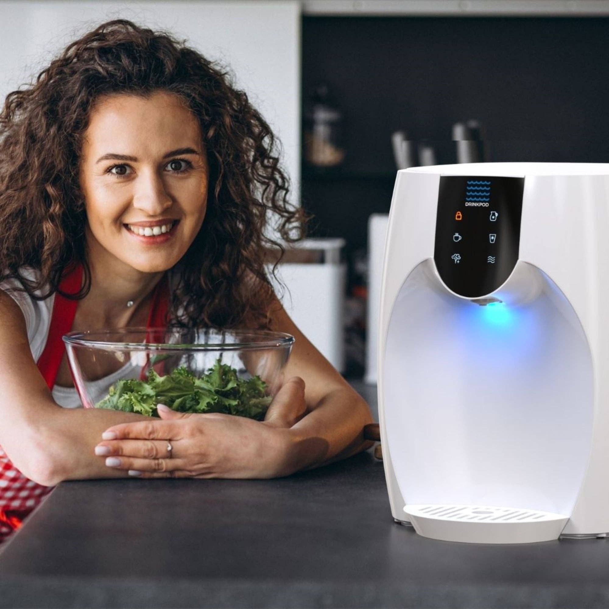 DRINKPOD LLC - Wholesale Kitchen Appliance - Onyx Pro Series - Counter Bottleless Watercooler | UV Light | Ultra+3 Purification13