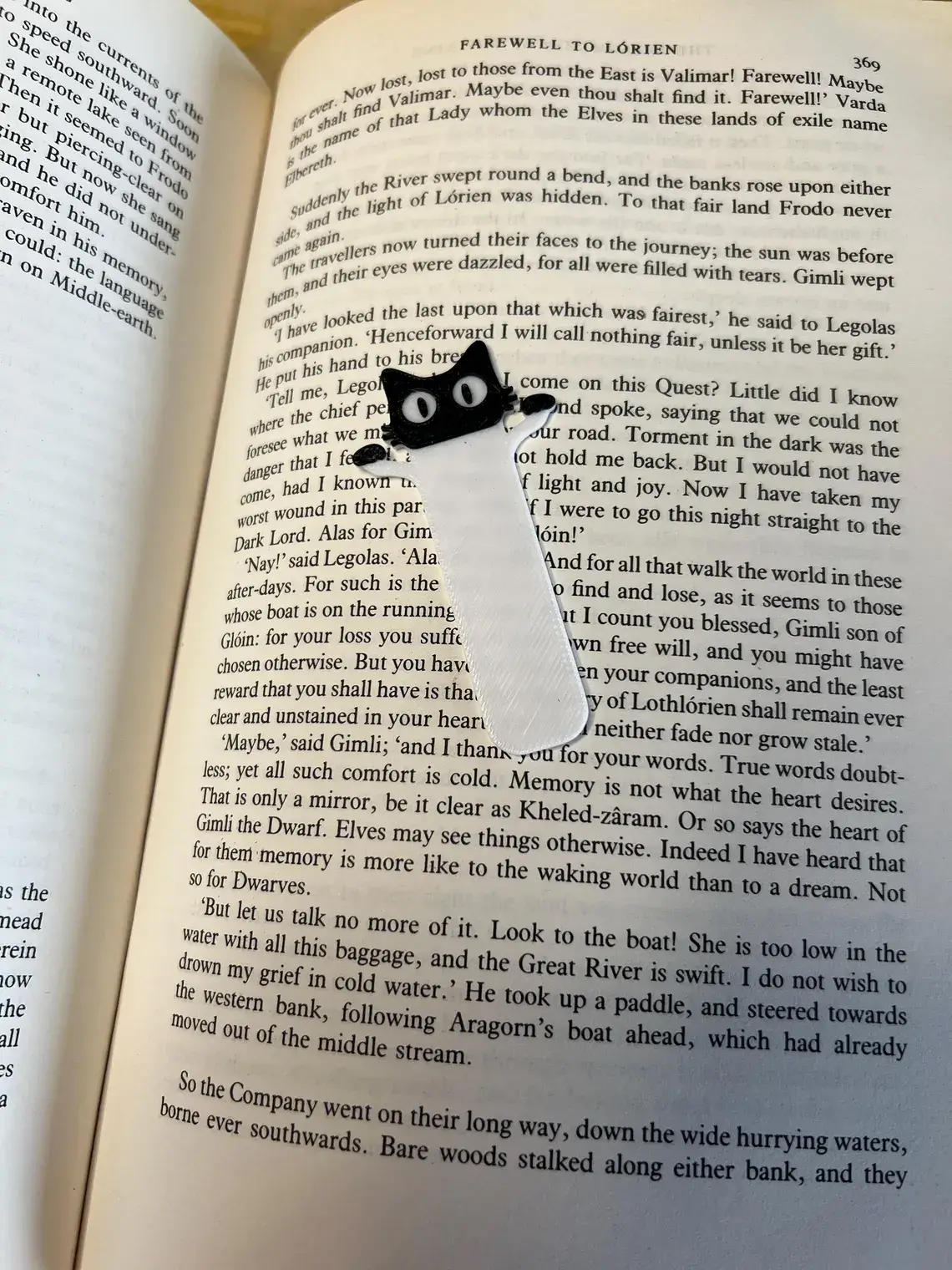 Modern Wood Cases – wholesale Bokmärke – Kikande svart katt bokmärke – 3 per förpackning3