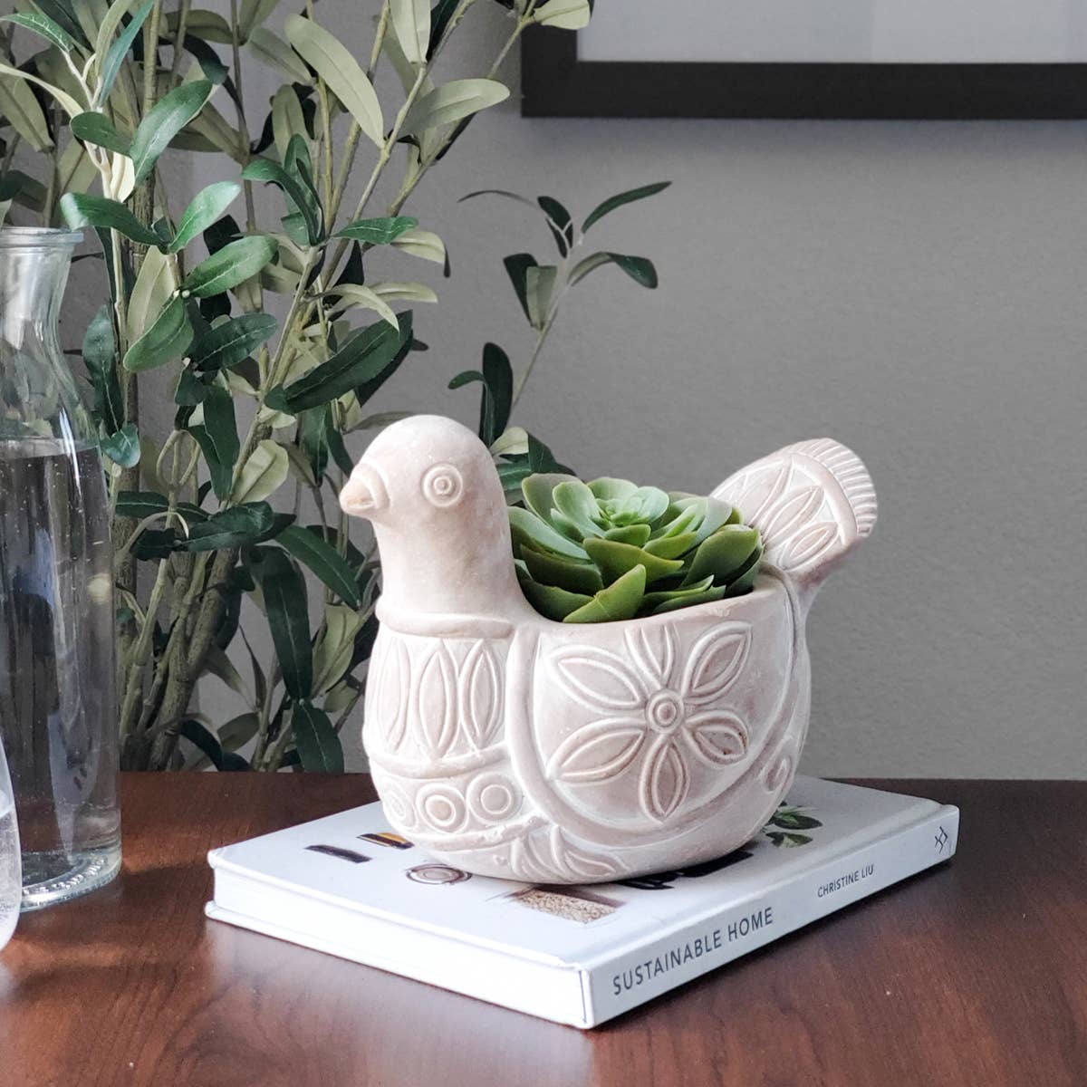 KORISSA - Wholesale Plant Pot - Handmade Planter Pot • Terracotta Pot - Spotted Dove2